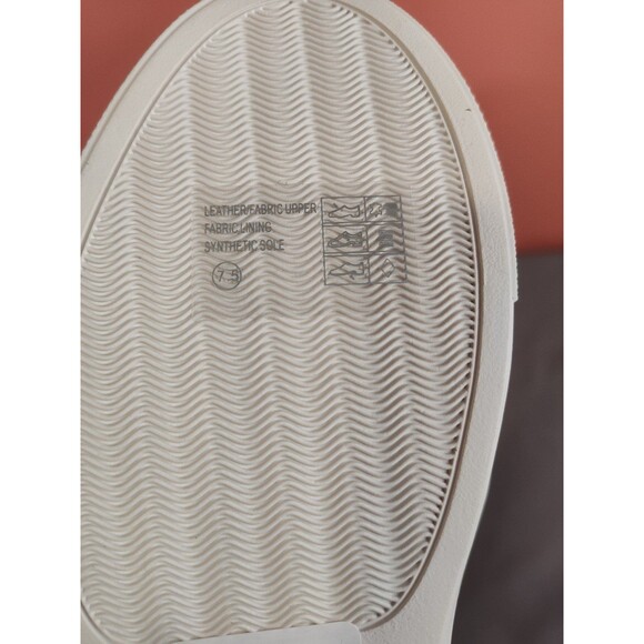 Women's Saks Fifth Ave Tava Metallic Slip On Sneakers Navy US 7.5 - Picture 6 of 6